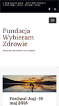 Mobile Screenshot of fundacjawybieramzdrowie.pl
